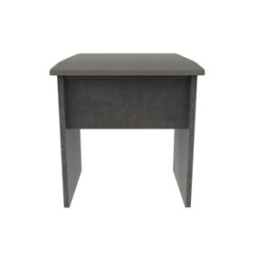Heddon Stool in Pewter (Ready Assembled)