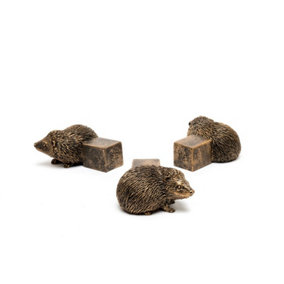 Hedgehog Plant Pot Feet - Set of 3 - L8 x W7 x H4.5 cm