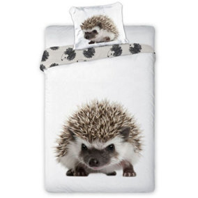 Hedgehog Single 100% Cotton Duvet Cover Set - European Size