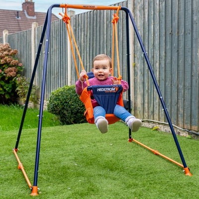 Hedstrom Fast Folding Musical Toddler Swing