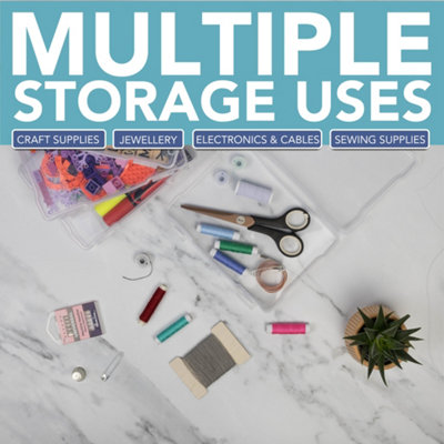 HEFTMAN 4" X 6" Photo Storage Boxes (16 Inner Cases) - Clear - 5