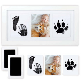 HEFTMAN Baby Handprint And Footprint Photo Frame