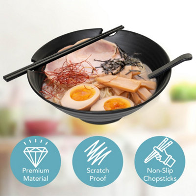 HEFTMAN Japanese Ramen Bowl Set - 4