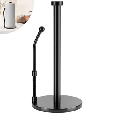 HEFTMAN Kitchen Roll Holder - Black