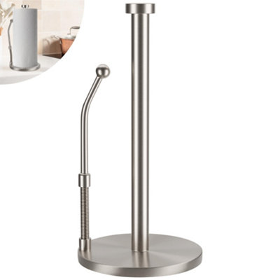 HEFTMAN Kitchen Roll Holder - Silver