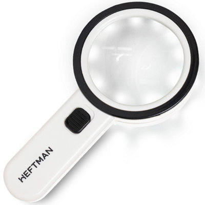 HEFTMAN Magnifying Glass 30X LED