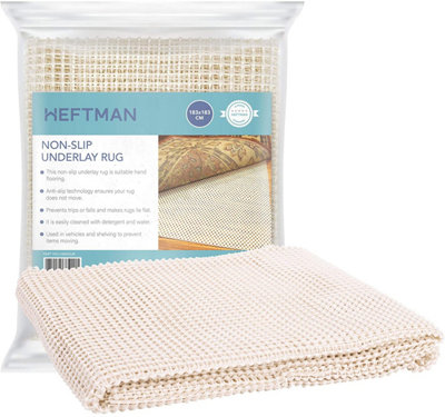 HEFTMAN Non-Slip Underlay Rug 183cm x 183cm