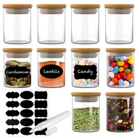 HEFTMAN Spice Jars 10 Pack (100Ml)