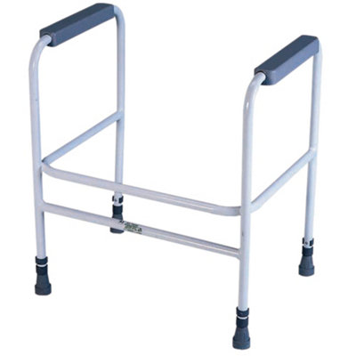 Height Adjustable Toilet Frame for Easy Access - 190kg Capacity in ...