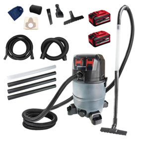 Heissner Pond & Pool Vacuum With Battery Kit Rechargeable Swimming Vac Cleaning