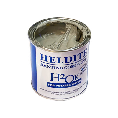 Heldite H2OK Water Pipe Jointing Compound (250ml Tin) - Strong ...
