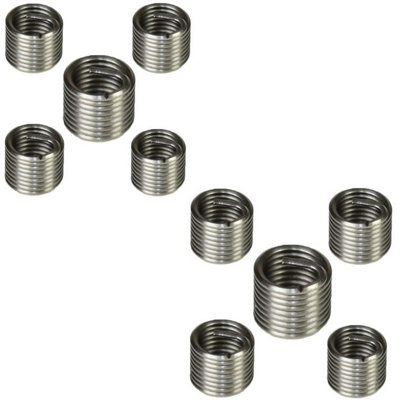 Helicoil Type Thread Repair Inserts 1/4 UNF x 1.5D 10pc Wire Thread Insert