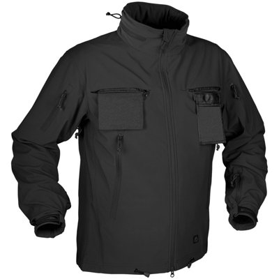 Helikon Cougar Soft Shell Windblocker Jacket Black size XX Large