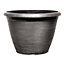 Helix Silver Planter 10'' Container For Growing Plants