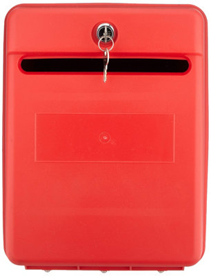 Helix Suggestion and Internal Post Box - Red