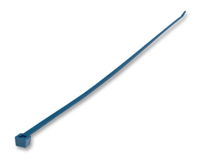 HELLERMANNTYTON - Metal Content Cable Ties Blue 4.6mm x 390mm - 100 Pack