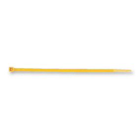 HELLERMANNTYTON - Standard T Nylon Cable Ties Yellow 4.8mm x 200mm 100 Pack