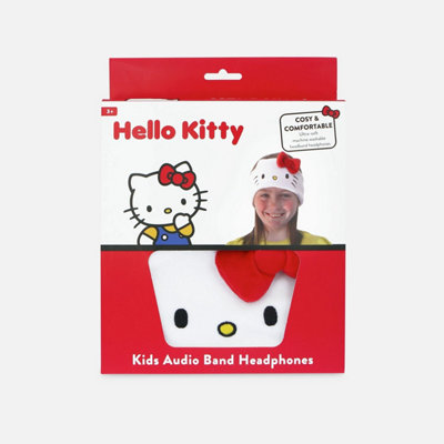 Hello Kitty Fleece Audio-Band Headphones