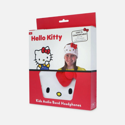 Hello Kitty Fleece Audio-Band Headphones