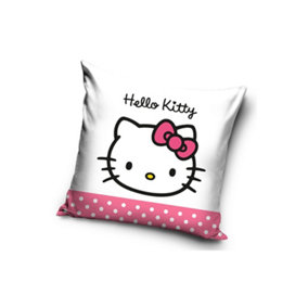 Hello Kitty Pink Polka Dot Cushion 40x40cm (HK223024-POSZ)