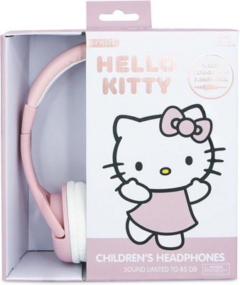 HELLO KITTY ROSE GOLD CHILDREN'S HEADPHONES