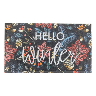 Hello Winter Doormat (70 x 40cm) - 3