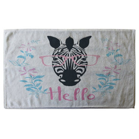 Hello Zebra (Bath Towel) / Default Title