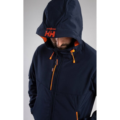 Helly Hansen Chelsea Evolution Hooded Softs Blue Hoodie M