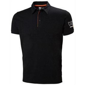 Helly Hansen - Kensington Polo - Black - Polo Shirt - M