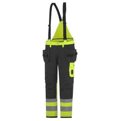 Helly Hansen Workwear Aberdeen Insulated Construction Pant Class 1 (Hi-vis Yellow)  (C60)