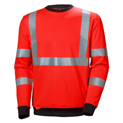 Helly Hansen Workwear Addvis Sweatshirt (Red)  (Large)