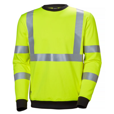 Helly Hansen Workwear Addvis Sweatshirt (Yellow)  (Large)