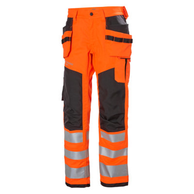 Helly Hansen Workwear Alna 2.0 Construction Pant Class 2 (Orange/Black)  (C62)