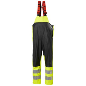 Helly Hansen Workwear Alna 2.0 Rain Bib (Yellow/Ebony)  (X Small)