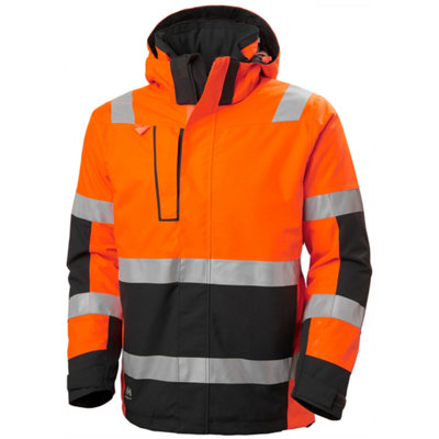 Helly Hansen Workwear Alna 2.0 Shell Jacket (Orange/Black)  (XXX large)