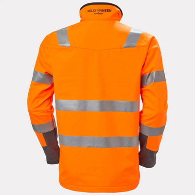 Helly Hansen Workwear Alna 2.0 Softshell Jacket (Orange/Black) (Large)
