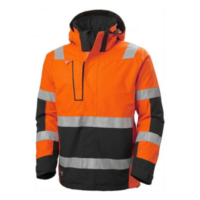 Helly Hansen Workwear Alna 2.0 Winter Jacket (Orange/Black)  (X Large)
