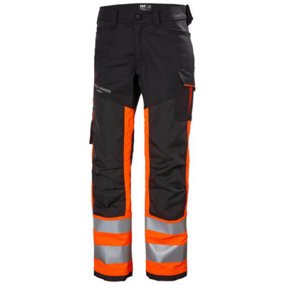 Helly Hansen Workwear Alna 2.0 Work Pant Class 1 (Orange/Black)  (C62)