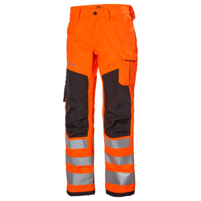 Helly Hansen Workwear Alna 2.0 Work Pant Class 2 (Orange/Black)  (D112)