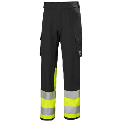 Helly Hansen Workwear Alna 4X Cargo Pant Class 1 (Yellow/Ebony)  (C154)