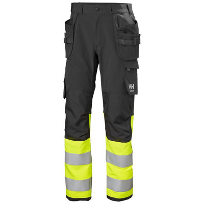 Helly Hansen Workwear Alna 4X Construction Pant Class 1 (Yellow/Ebony)  (C46)