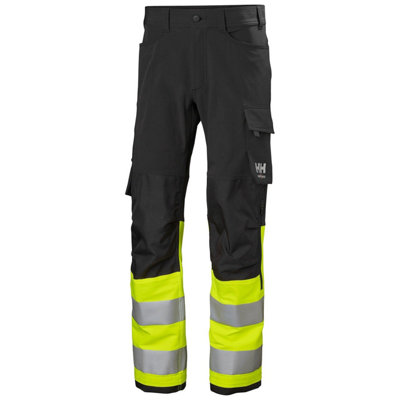 Helly Hansen Workwear Alna 4X Work Pant Class 1 (Yellow/Ebony)  (C152)