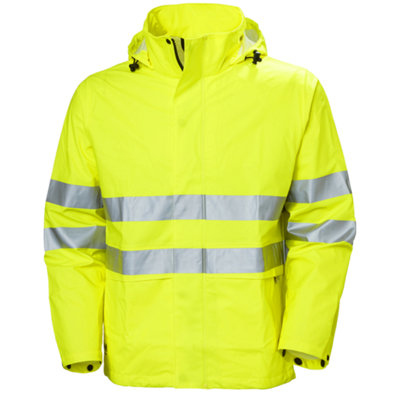 Helly Hansen Workwear Alta Rain Jacket (Yellow)  (X Small)