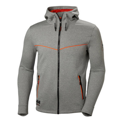 Helly Hansen Workwear Chelsea Evolution Hoodie (Grey)  (XXXX large)