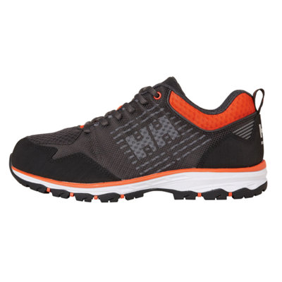 Helly Hansen Workwear Chelsea Evolution Soft Toe Shoes   (Black/Orange)  (EU 36)