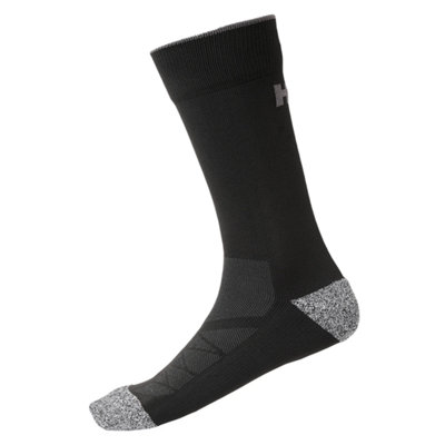 Helly Hansen Workwear Chelsea Evolution Summer Sock (Black)  (EU 36-38)