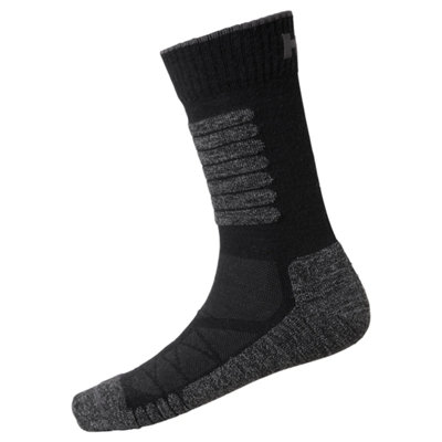 Helly Hansen Workwear Chelsea Evolution Winter Sock (Black)  (EU 36-38)