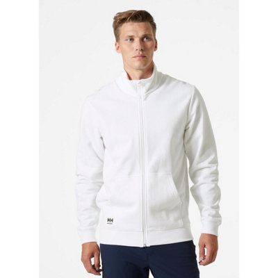 Helly Hansen Workwear Classic Zip Sweatshirt (White)  (Large)