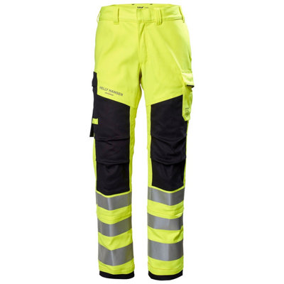 Helly Hansen Workwear Fyre Work Pant Class 2 (Hi Vis Yellow/Ebony)  (C60)