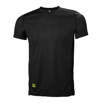 Helly Hansen Workwear HH Lifa T-Shirt (Black)  (Large)